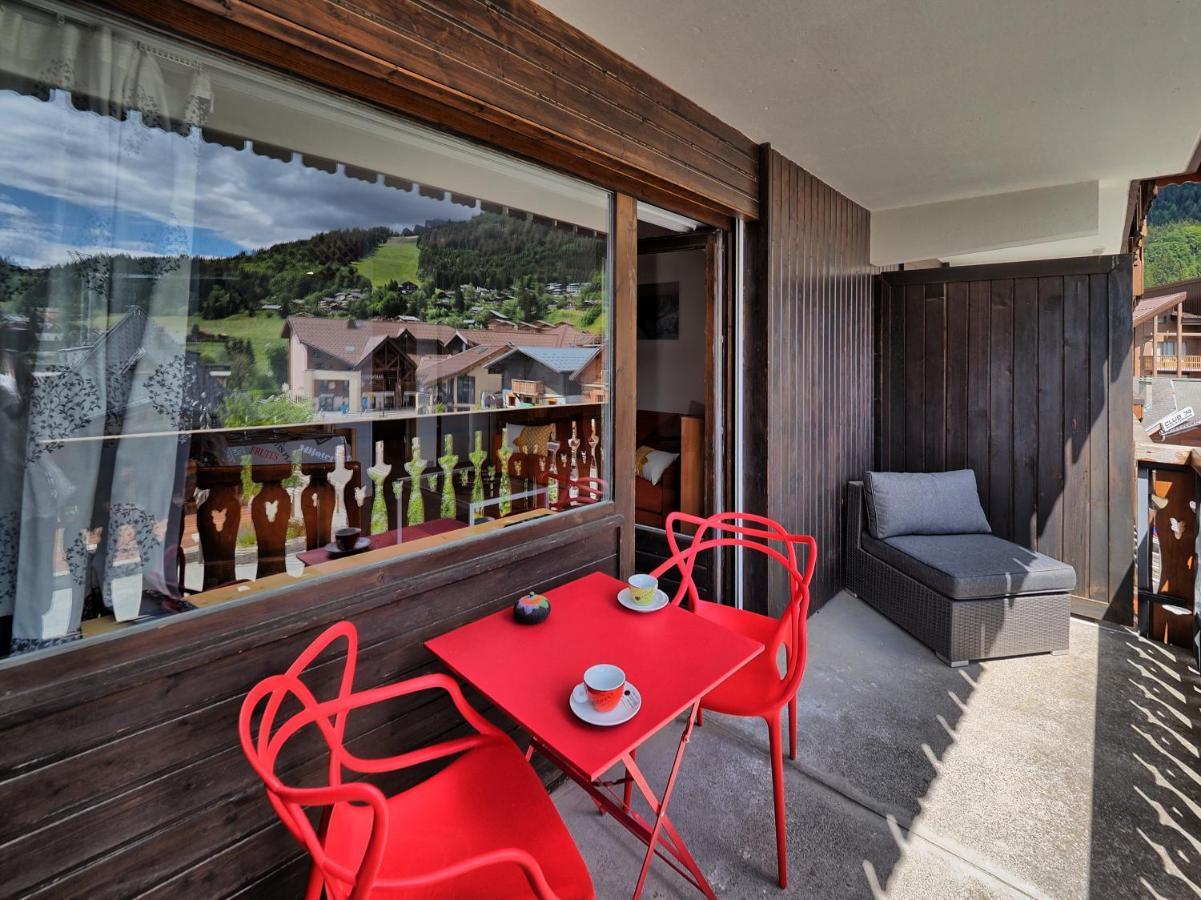 Vintage Chic -Central, Wifi, Mountain View Les Carroz d'Araches Εξωτερικό φωτογραφία
