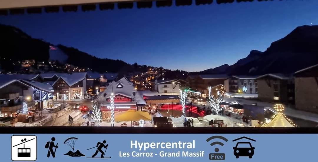 Vintage Chic -Central, Wifi, Mountain View Les Carroz d'Araches Εξωτερικό φωτογραφία